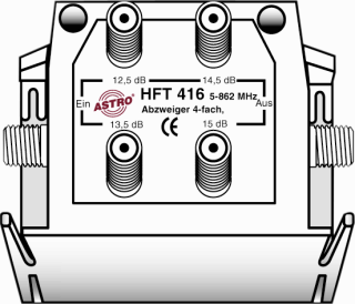 Astro Multitap HFT 416 12-15DB