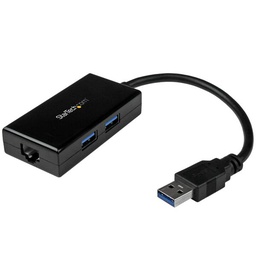 [USB31000S2H] StarTech.com USB 3.0 to Ethernet and USB Adapter