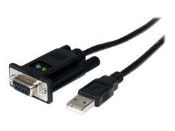 [ICUSB232FTN] StarTech.com 1-poort USB naar Nulmodem RS232 DB9 Seriële DCE Verloopkabel met FTDI