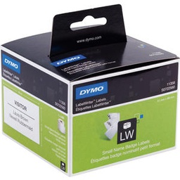 [S0722560] Dymo Removable White name badge labels 41x89MM (1x300) S0722560