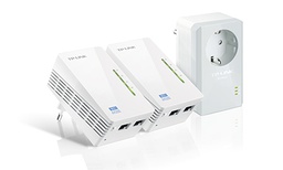 [TL-WPA4226T KIT] TP-Link AV500 3-port Powerline Wifi Extender 3-pack kit TL-WPA4226T KIT