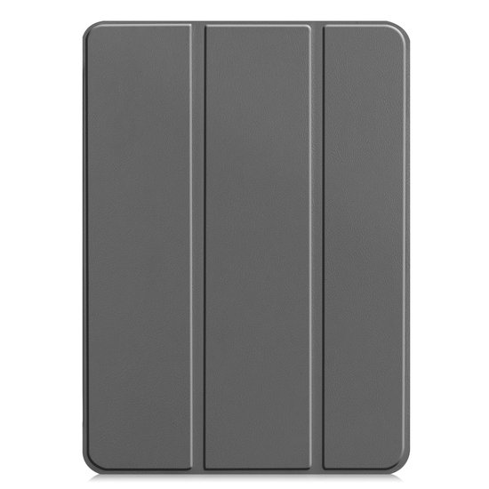 iPad Pro 12.9 2020 hoes - Tri-Fold Book Case - Grijs