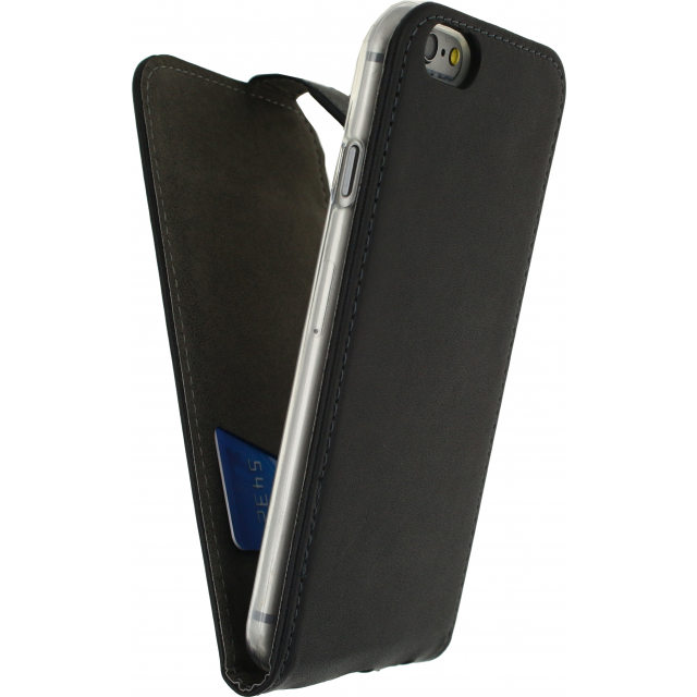 Mobilize Classic Gelly Flip Case Apple iPhone 6/6S Black