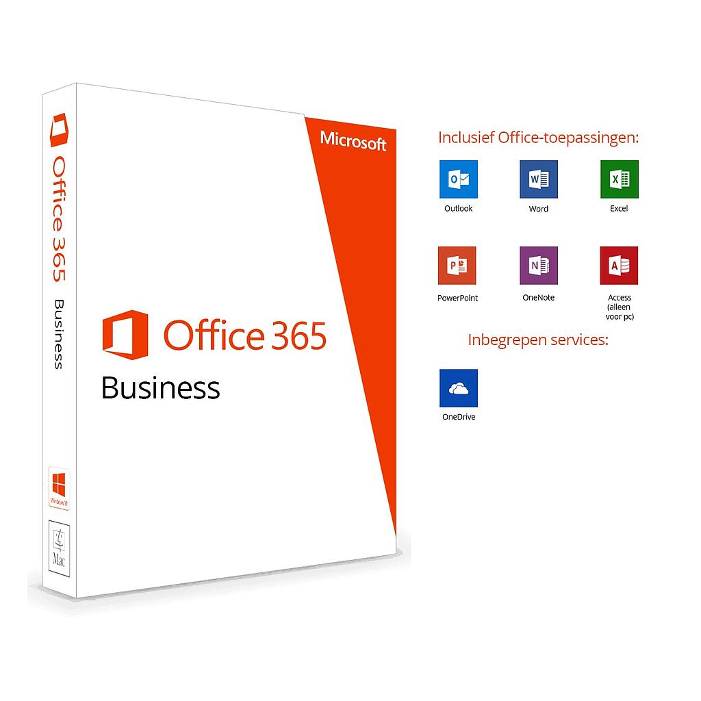 Microsoft Office 365 Business premium maandelijks