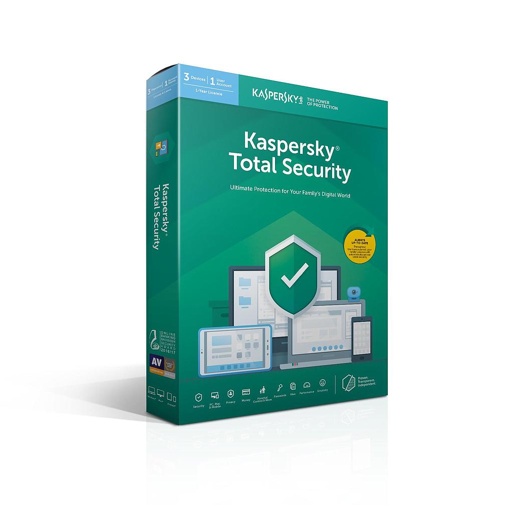 Kaspersky Lab Internet Security 2019 3 licentie(s) 1 jaar 