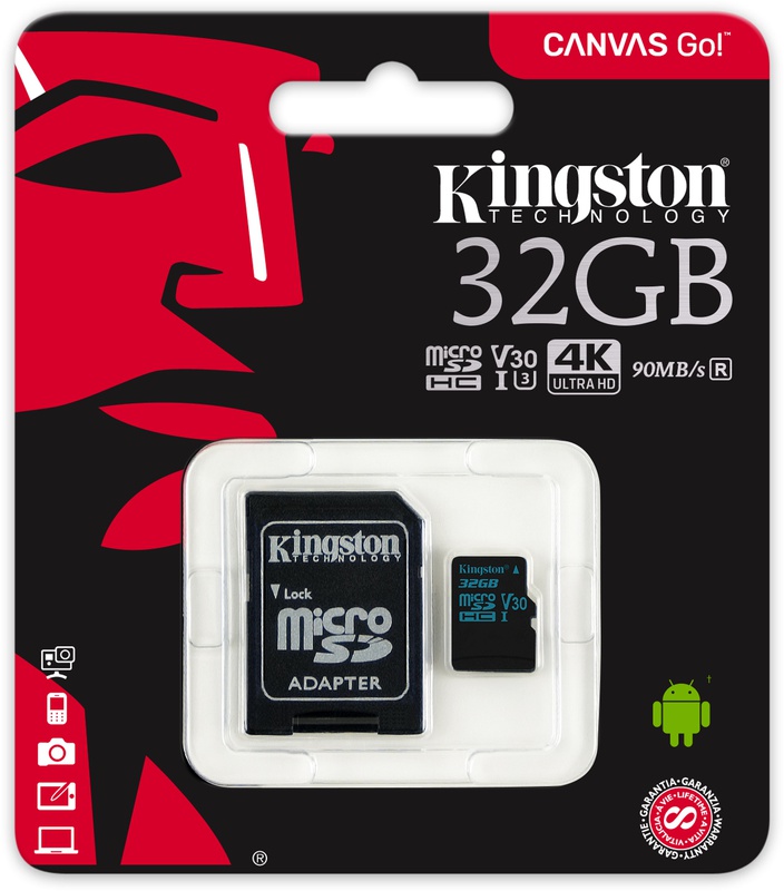 Kingston Canvas Select 32GB microSDHC