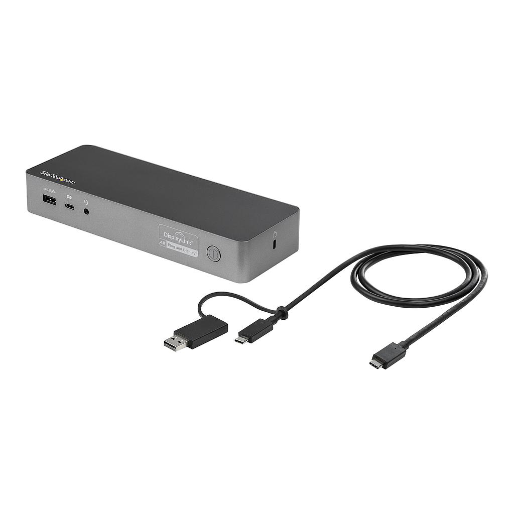Startech Dock USB-C & USB 3.0 - Dual 4K - 100W PD (kopie)