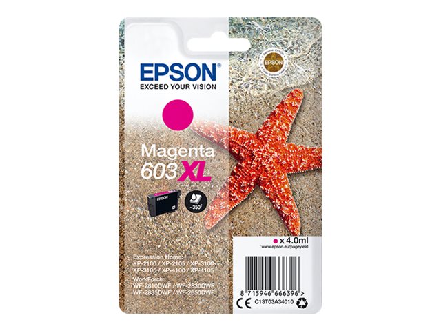 Epson 603XL - magenta - origineel - inktcartridge