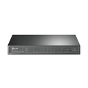TP-LINK T1500G-10PS(TL-SG2210P) Managed L2/L4 Gigabit Ethernet (10/100/1000) Zwart  (PoE)