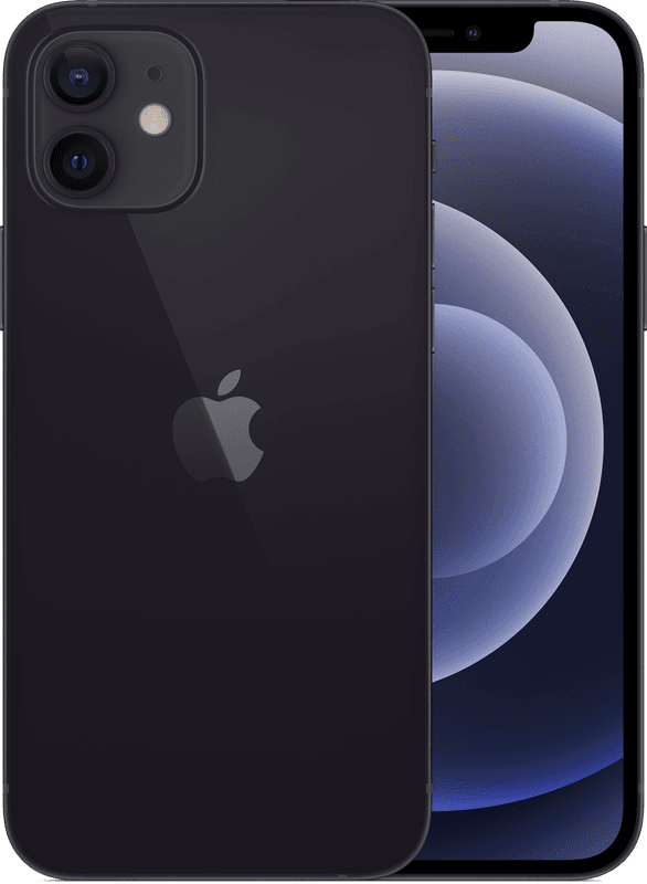Apple iPhone 12 - 15,5 cm (6.1") - 64 GB - Zwart