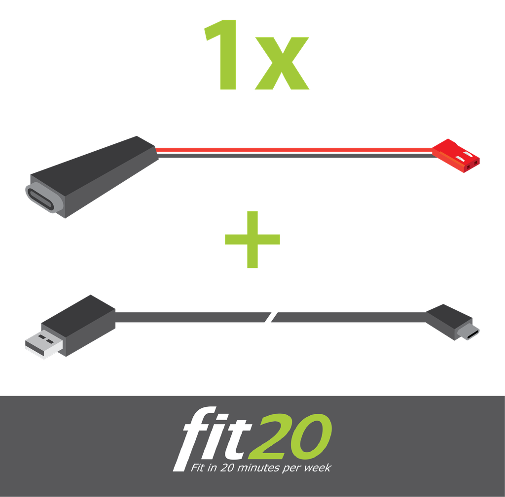 fit20 Battery Converter USB