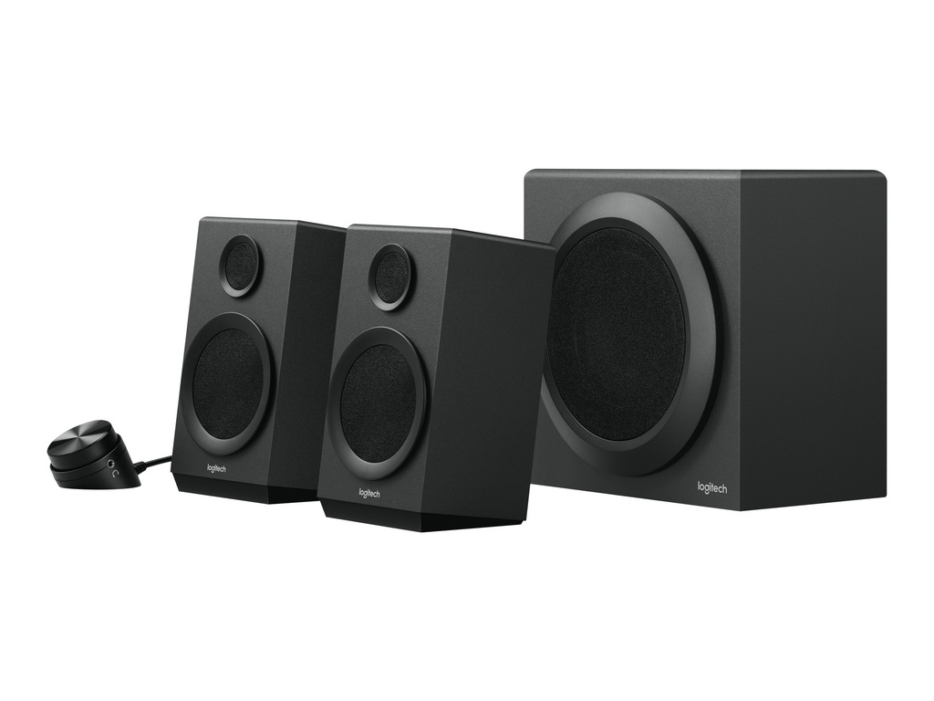 Logitech Z333-speakersysteem met subwoofer - 2.1 kanalen - 40 W - Universeel - Zwart - 80 W - Bedraad