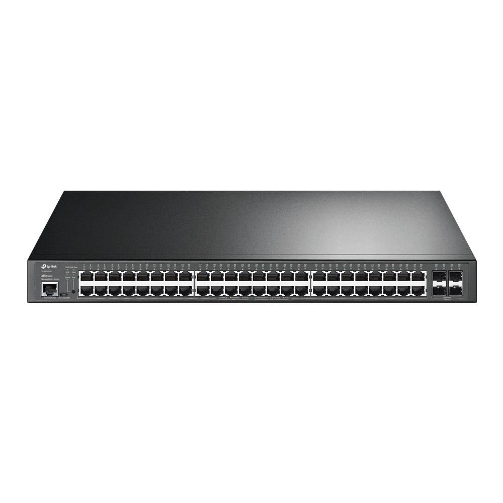 TP-LINK TL-SG3452P - Managed - L2/L3 - Gigabit Ethernet (10/100/1000) - Power over Ethernet (PoE) - Rack-montage - 1U