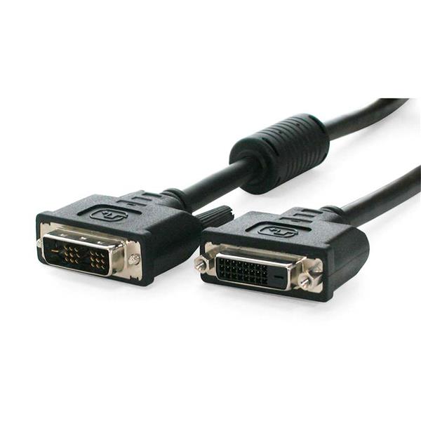 10 ft DVI-D Single Link Monitor Extension Cable - M/F