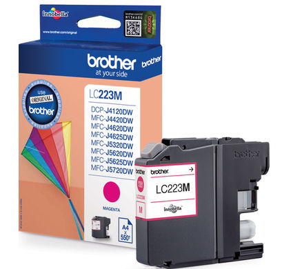 Brother Ink Cartridge LC-223M Magenta 550 pagina's