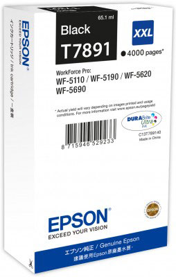 Epson T7891 Zwart inktjet cartridge XXL WorkForce Pro