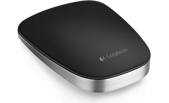 Logitech T630 Mouse - Wireless - Touch Scroll