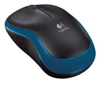 Logitech Wireless Mouse M185 (Blauw)