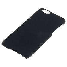 TPU Case zwart zandstructuur voor iPhone 6