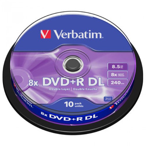 Verbatim DVD+R Double Layer 8.5GB 8X