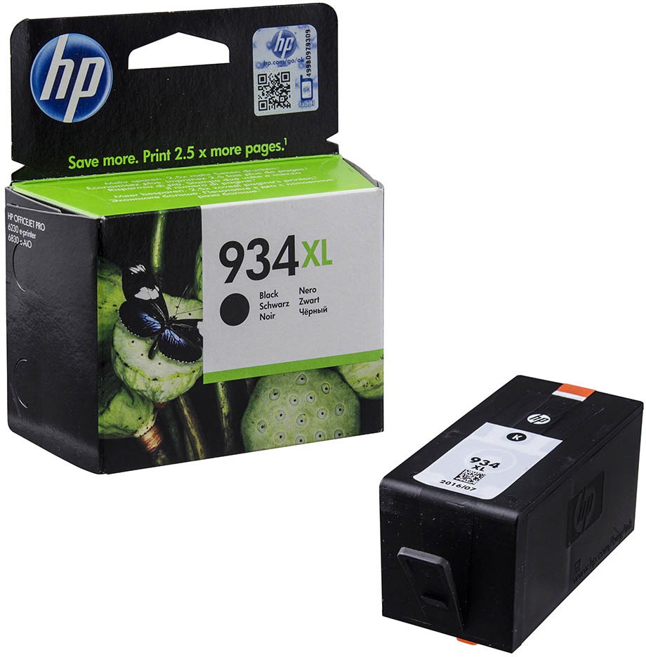 HP 934 (C2P19AE) inktcartridge zwart (kopie)