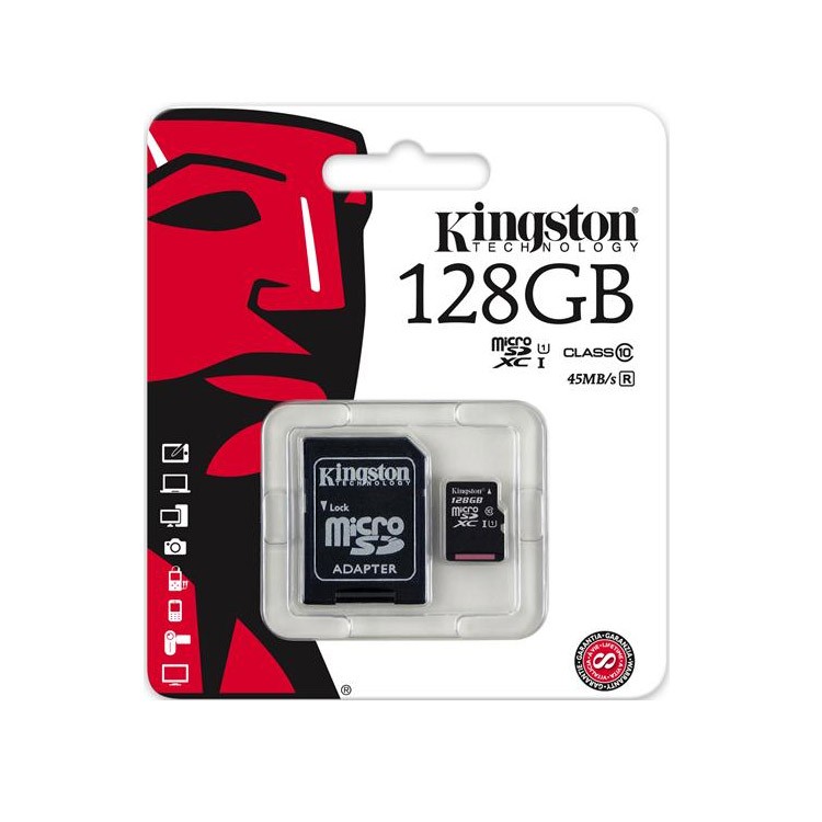 Kingston microSDXC 128GB U1