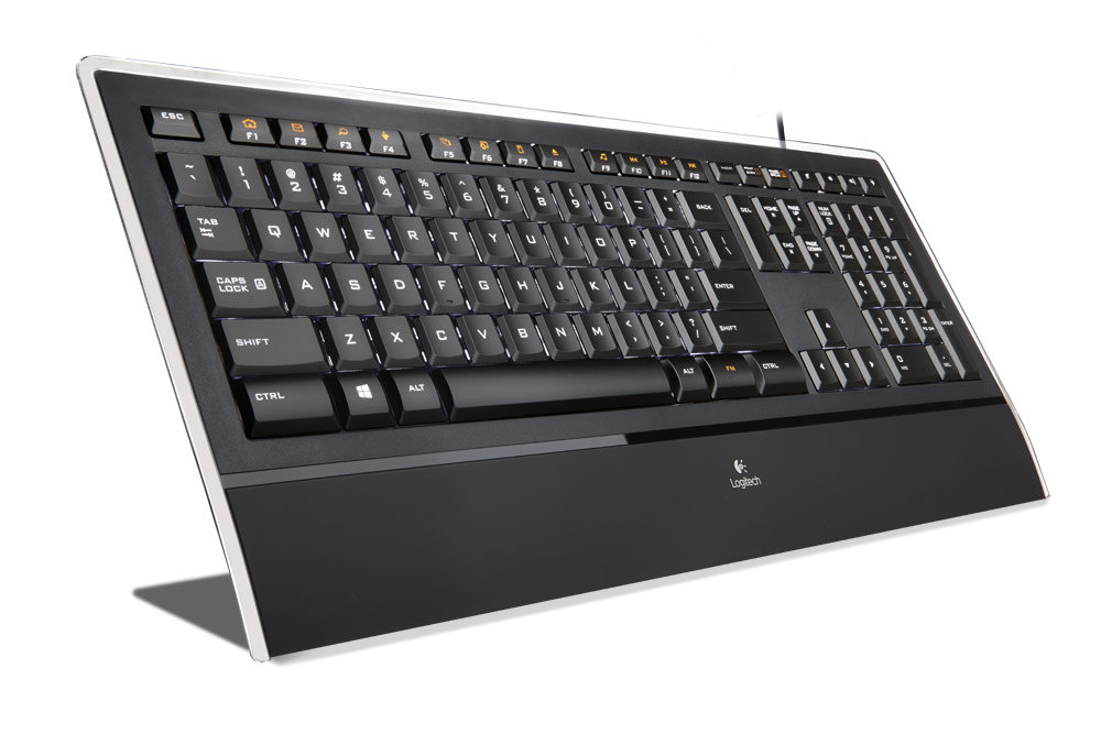 Logitech Illuminated K740 Keyboard US International qwerty (kopie)