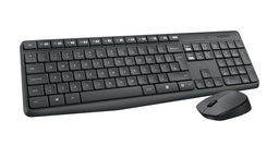 [920-007931] Logitech MK235 wireless Keyboard + Mouse Combo Grey - INTNL (US)