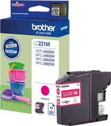 [LC221M] Brother Ink Cartridge LC-221M Magenta