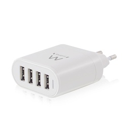 [EW1304] Ewent 4-Poorts Smart USB Lader 4.5A (kopie)