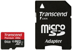 [TS64GUSDU1 ] Transcend microSDHC 16GB Class 10/UHS-I met adapter (kopie)