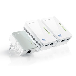 [TL-WPA4220TKIT] TP-Link Powerline Extender Starter Kit 300 Mbps AV500 Wireless N (TL-WPA4220 KIT) (kopie)