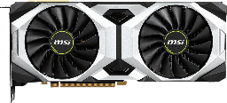 [GEFORCE RTX 2080 VENTUS 8G OC] MSI GeForce RTX 2080 Ventus 8G OC