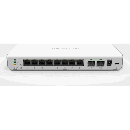 [GC110P-100PES] Netgear Insight Managed 8-poorts Gigabit Ethernet PoE Smart Cloud Desktop Switch met 2 SFP-glasvezelpoorten (62 W)