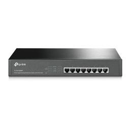 [TL-SG1008MP] TP-LINK TL-SG1008MP netwerk-switch Unmanaged Gigabit Ethernet (10/100/1000) Zwart Power over Ethernet (PoE)