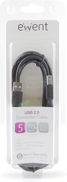 [EW9626] Ewent EW9626 - USB 2.0 verlengkabel 5m