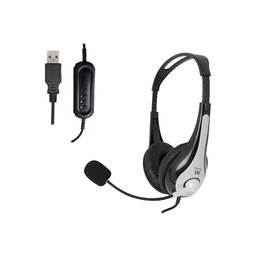 [EW3565] EWENT USB Headset with mic volume control