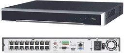 [DS-7616NI-K2/16P] Hikvision Digital Technology DS-7616NI-K2/16P Netwerk Video Recorder (NVR) 1U Zwart