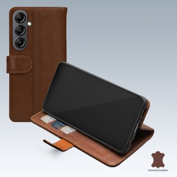 [MOB-LWBR-GALA144G] Mobilize Leather Wallet Samsung Galaxy A14 4G/5G Brown