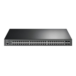 [TL-SG3452P] TP-LINK TL-SG3452P - Managed - L2/L3 - Gigabit Ethernet (10/100/1000) - Power over Ethernet (PoE) - Rack-montage - 1U