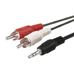 [MU6MMRCA] STARTECH  StarTech.com Stereo Audio cable - RCA (M) - mini-phone stereo 3.5 mm (M) - 1.8 m - 1 x Min