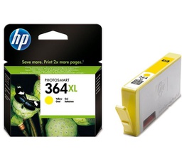 [CB325EE#ABB] HP 364XL Geel Inkt Cartridge 750 Pagina's