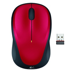 [910-002496] Logitech M235 Wireless Mouse Red