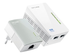 [TL-WPA4220KIT] TP-Link Powerline Extender Starter Kit 300 Mbps AV500 Wireless N (TL-WPA4220 KIT)