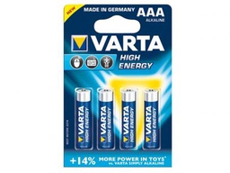 [4903.121.414] Varta AAA batterijen 4 stuks