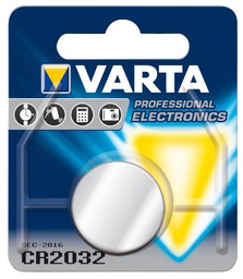 [6032.101.401] Varta Electronics - Battery 1 x CR2032 Li 170 mAh