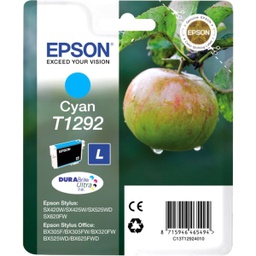 [C13T12924011] Epson T1292 inktcartridge cyaan hoge capaciteit