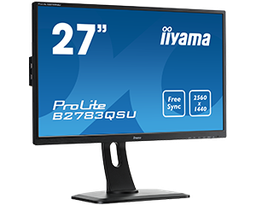 [B2783QSU-B1] IIYAMA B2783QSU-B1 68,5cm 27inch LED QHD 2560 x 1440 FreeSync DVI HDMI DP USB Hub 1ms