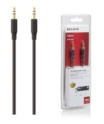 [F3Y117BF2M] BELKIN Cable Audio 3.5mm MM 2M Portable