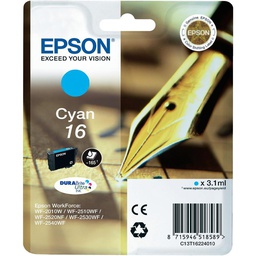 [C13T16224012] EPSON 16 inkt cartridge cyaan